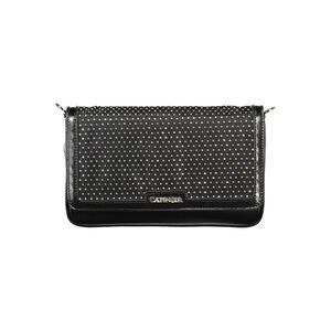 Cafenoir Black Polyurethane Women's Shoulder Women's Bag